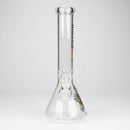 diamond | 14" Crypto Beaker Glass water Bong Glass Bong 420 Paradise
