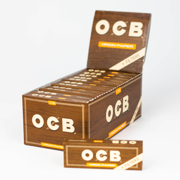 O OCB | Virgin unbleached brown paper with Tips