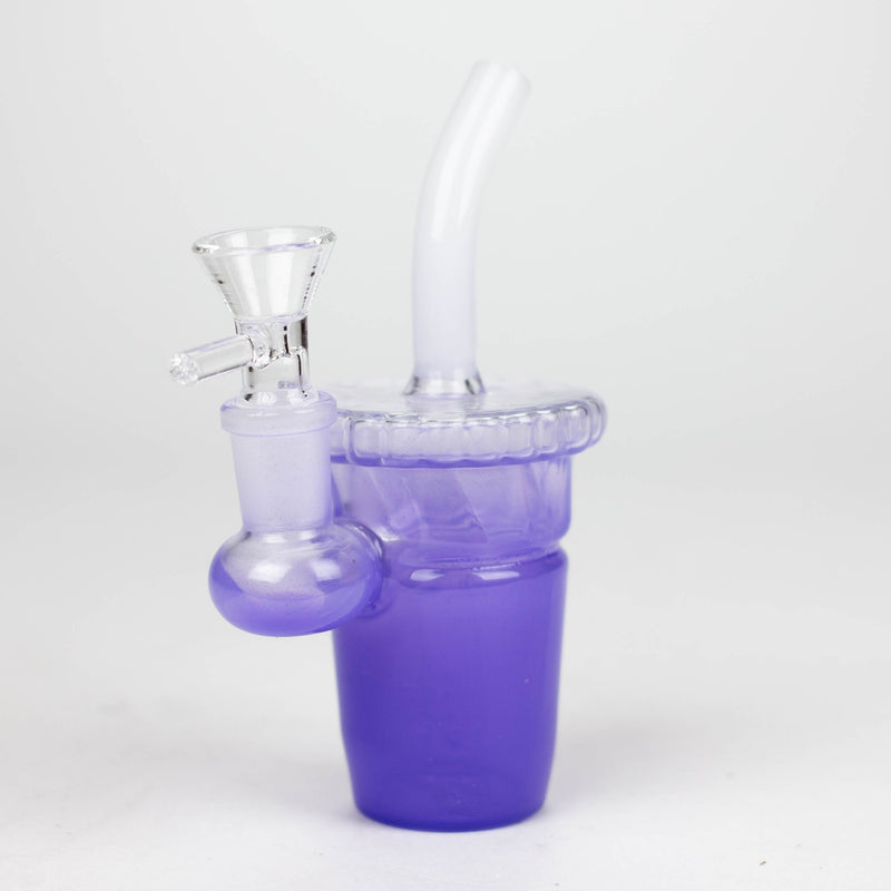 O 5.5" Cup water bong with Straw [XY-13x]