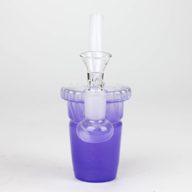 O 5.5" Cup water bong with Straw [XY-13x]