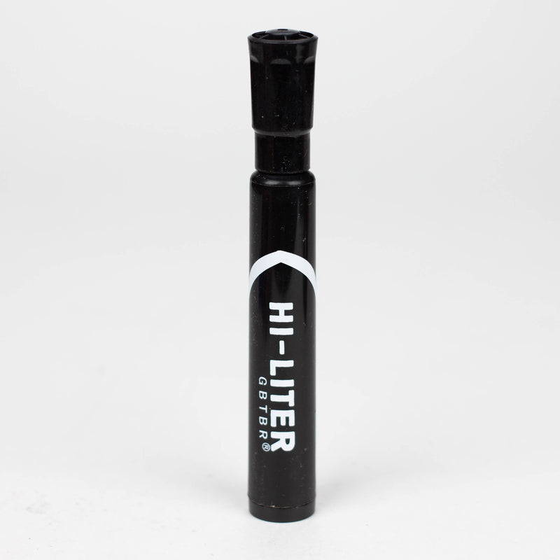 5.2" Discreet Hi Liter Marker Shape Aluminum Smoking Pipe Pack of 10 [RT-16] Metal Pipe Canadian Distributor