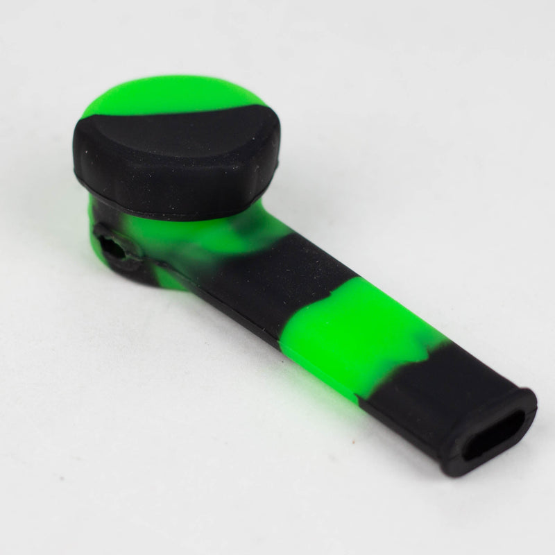 O 3.5" Silicone Pipe with Cover Jar of 60 [71-top01]