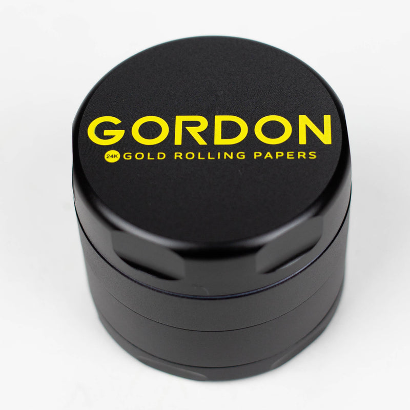 O GORDON | 4 Lay Aluminum Alloy Herb Grinder Box of 6 [CNHC500-Gordon]