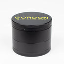 GORDON | 4 Lay Aluminum Alloy Herb Grinder Box of 6 [CNM63-4-Gordon] Display Pack Canadian Distributor