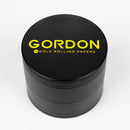 GORDON | 4 Lay Aluminum Alloy Herb Grinder Box of 6 [CNM63-4-Gordon] Display Pack Canadian Distributor