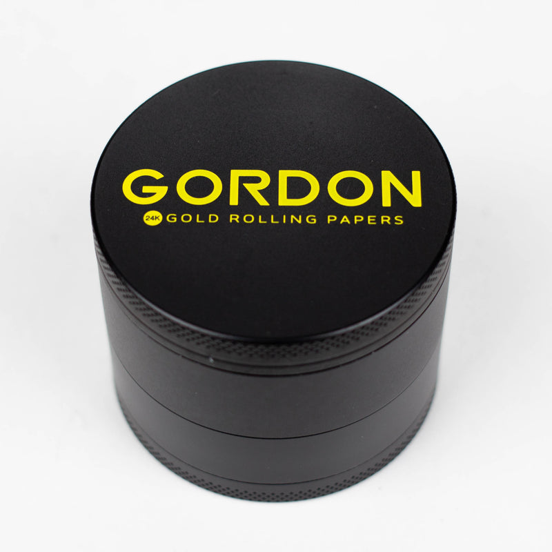 O GORDON | 4 Lay Aluminum Alloy Herb Grinder Box of 6 [CNM63-4-Gordon]