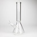 14" Exclusive License 7mm Glass Bong with Stickers [C1559] Glass Bong Canadian Distributor