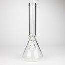 14" Exclusive License 7mm Glass Bong with Stickers [C1559] Glass Bong Canadian Distributor