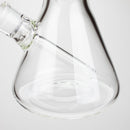 14" Exclusive License 7mm Glass Bong with Stickers [C1559] Glass Bong Canadian Distributor