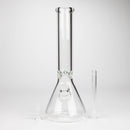 14" Exclusive License 7mm Glass Bong with Stickers [C1559] Glass Bong Canadian Distributor