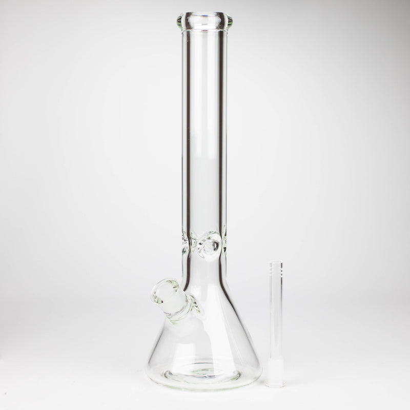 O 16 inch 9mm Beaker base glass bong BOWL NOT INCLUDED [C4112-B]