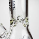 Steam Engine™ | 14 Inch 7mm glass bong with stickers by golden crown Glass Bong Smoke & Vape Distributor