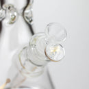 Golden Crown™ | 18 Inch 9mm glass bong with Signature and 24K Gold Emblem Glass Bong Smoke & Vape Distributor