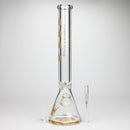 Golden Crown™ | 18 Inch 9mm glass bong with Signature and 24K Gold Emblem Glass Bong Smoke & Vape Distributor