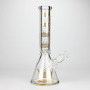 Golden Crown™ | 14 Inch 9mm glass bong with Signature and 24K Gold Emblem Glass Bong Smoke & Vape Distributor