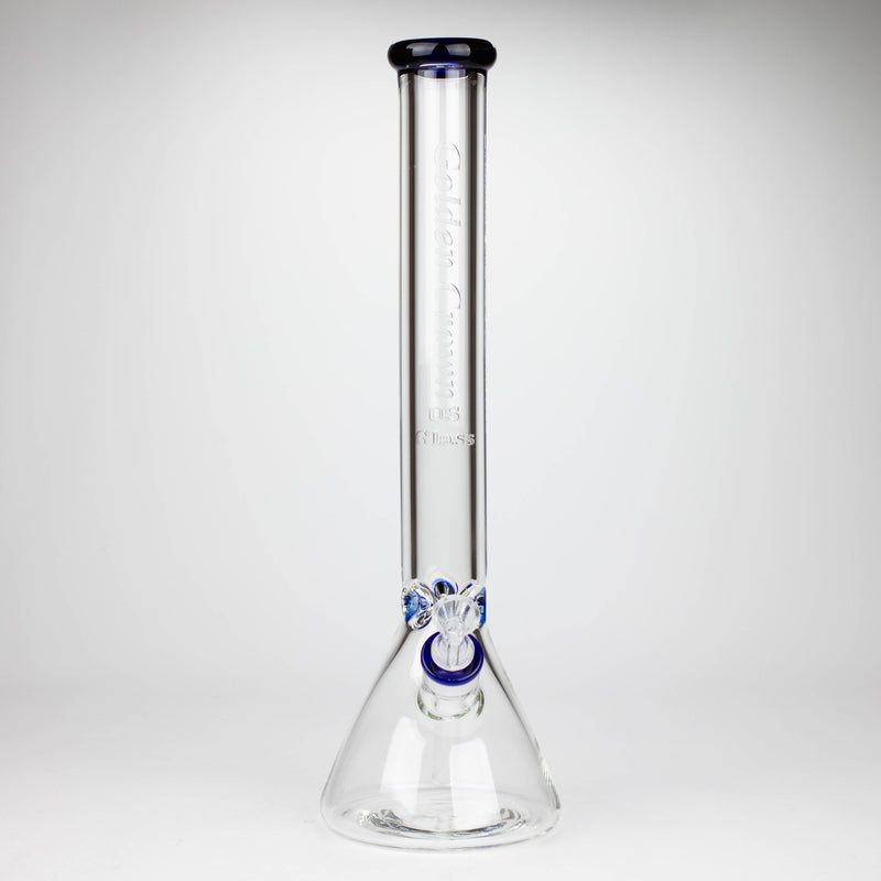 O Golden Crown™ | 18 Inch 9mm Engraved Bong US Glass