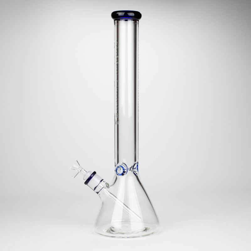 O Golden Crown™ | 18 Inch 9mm Engraved Bong US Glass