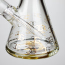 Golden Crown™ | 14Inch 9mm GC bong with 24K Gold Emblem Glass Bong Smoke & Vape Distributor