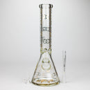 Golden Crown™ | 14Inch 9mm GC bong with 24K Gold Emblem Glass Bong Smoke & Vape Distributor