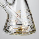 Golden Crown™ | 18 Inch 9mm GC with 24K Gold Emblem Glass Bong Smoke & Vape Distributor