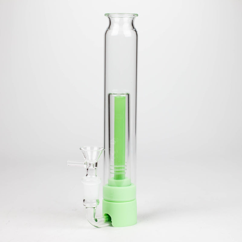 Rukioo® | 9" Bird Bong with Herb Bowl [BG41x] Resin · Silicone · Plastic Bong 777 Smoke