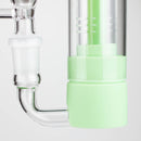 Rukioo® | 9" Bird Bong with Herb Bowl [BG41x] Resin · Silicone · Plastic Bong 777 Smoke