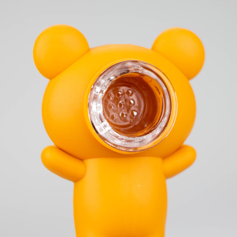 O 3" Bear pipe-Assorted Colours [H301]