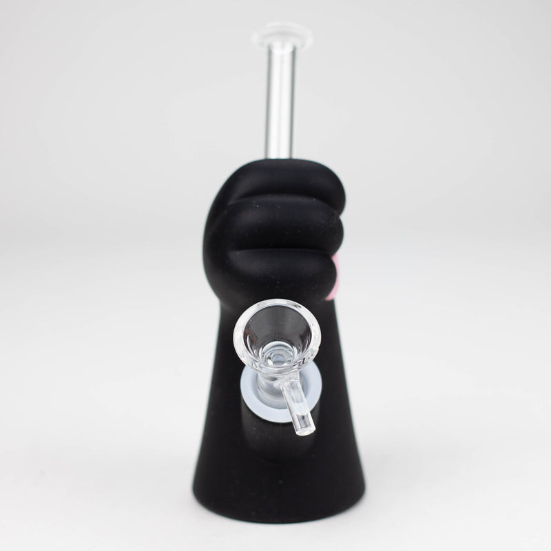 O 6" Cat Claw water pipe Assorted Colours [H376]