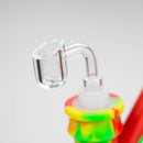 6" Silicone+Glass Rig-Assorted [175B] Resin · Silicone Rig Purple Haze Smoke Inc