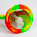 6" Silicone+Glass Rig-Assorted [175B] Resin · Silicone Rig Purple Haze Smoke Inc