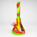 10.5" Cone Shape Bong-Assorted [116B] Resin · Silicone · Plastic Bong Purple Haze Smoke Inc