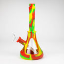 10.5" Cone Shape Bong-Assorted [116B] Resin · Silicone · Plastic Bong Purple Haze Smoke Inc