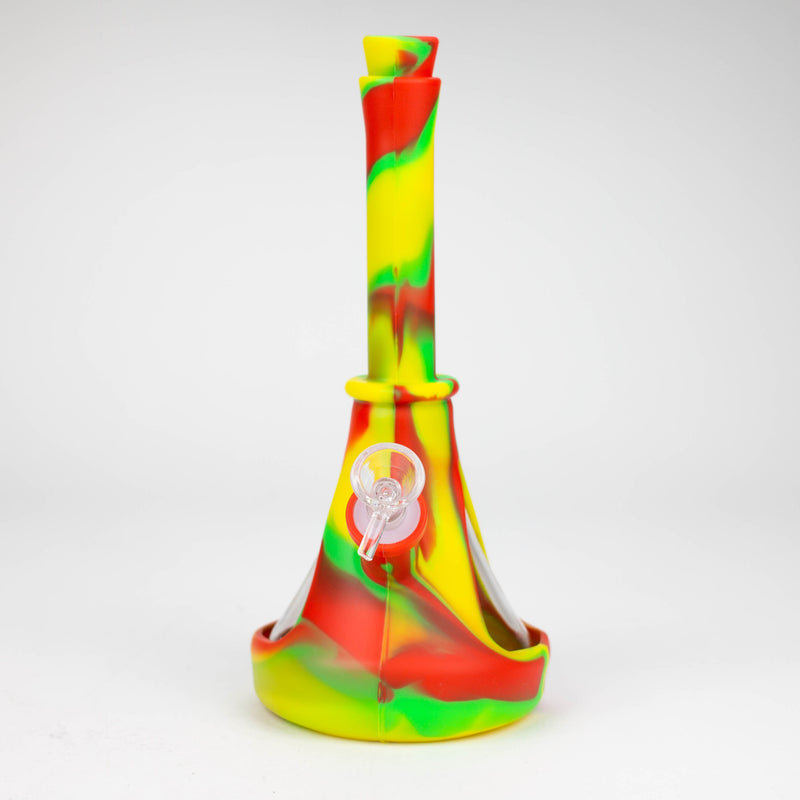 O 10.5" Cone Shape Bong-Assorted Colours [116B]