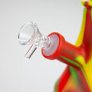 10.5" Cone Shape Bong-Assorted [116B] Resin · Silicone · Plastic Bong Purple Haze Smoke Inc