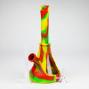 10.5" Cone Shape Bong-Assorted [116B] Resin · Silicone · Plastic Bong Purple Haze Smoke Inc