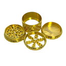 Fortune | 4 Parts 66mm x 66mm Grinder - Display of 6 Display Pack Super Supplys Inc