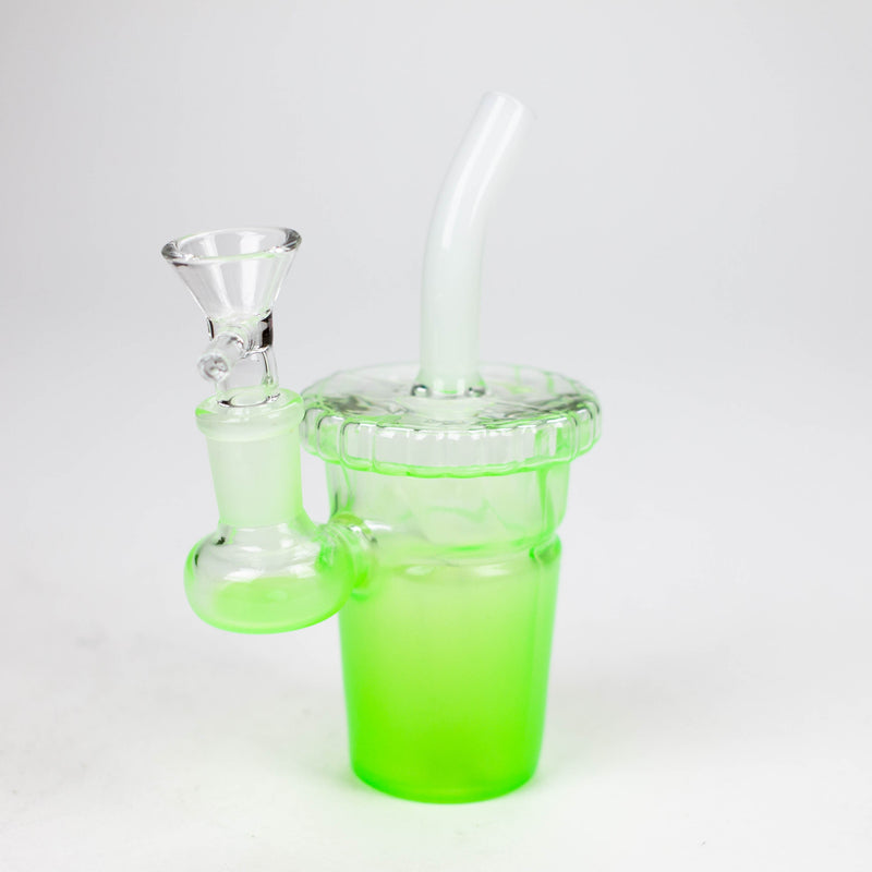 O 5.5" Cup water bong with Straw [XY-13x]