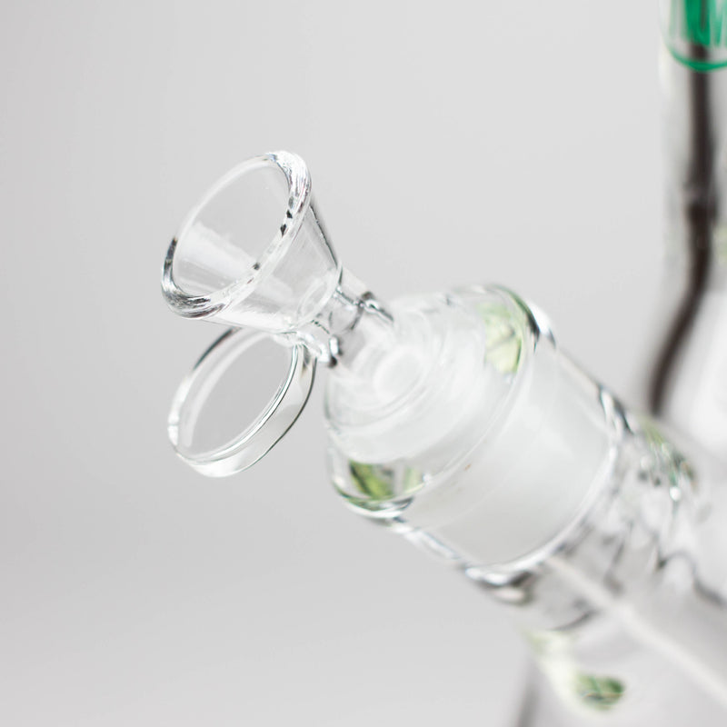 O Fortune | 14" 7mm Beaker Glass Bong [145007]