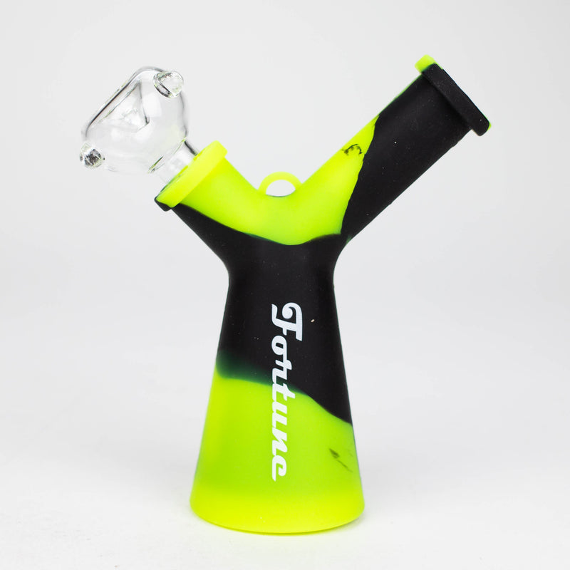 O Fortune | 6.5" Slingshot Silicone Waterpipe Assorted Colours[SP1026]