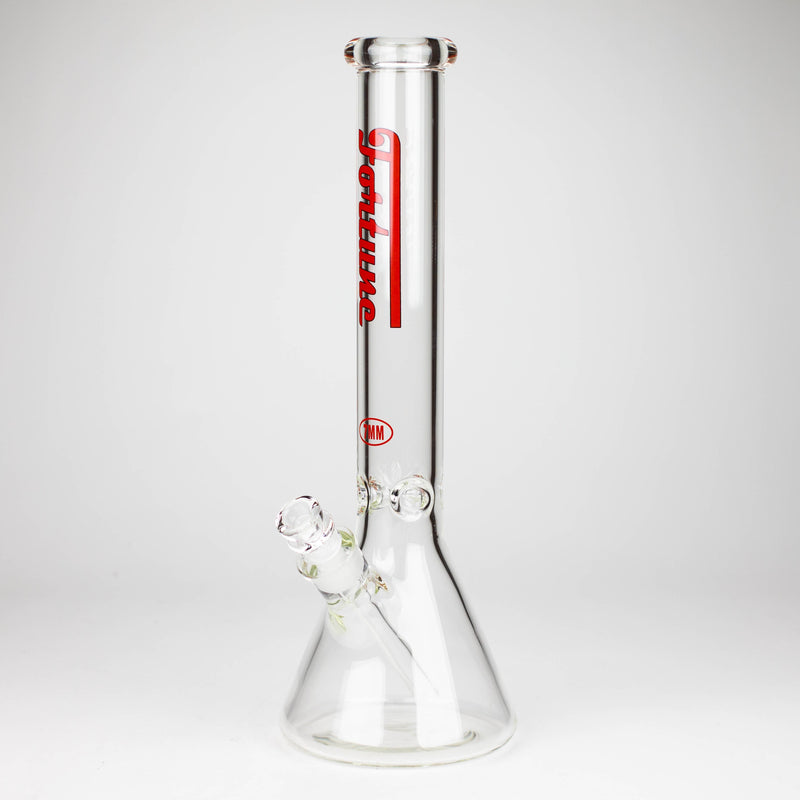 O Fortune | 16" 7mm Beaker Glass Bong [165007]