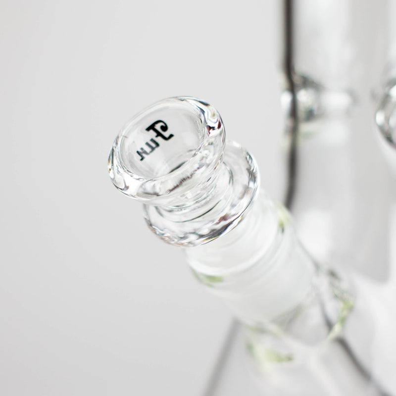 O Fortune | 12" 5mm Beaker Glass Bong [125005]