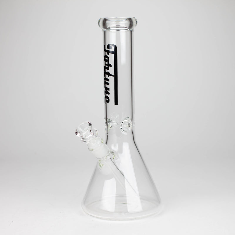 O Fortune | 12" 5mm Beaker Glass Bong [125005]
