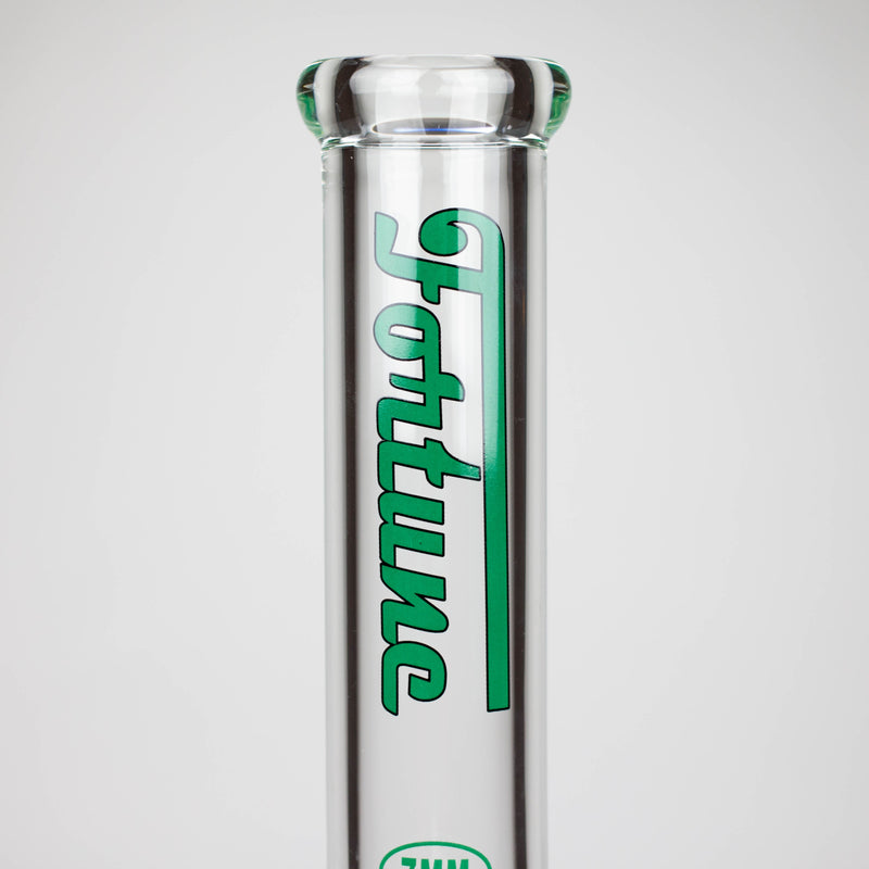 O Fortune | 14" 7mm Beaker Glass Bong [145007]