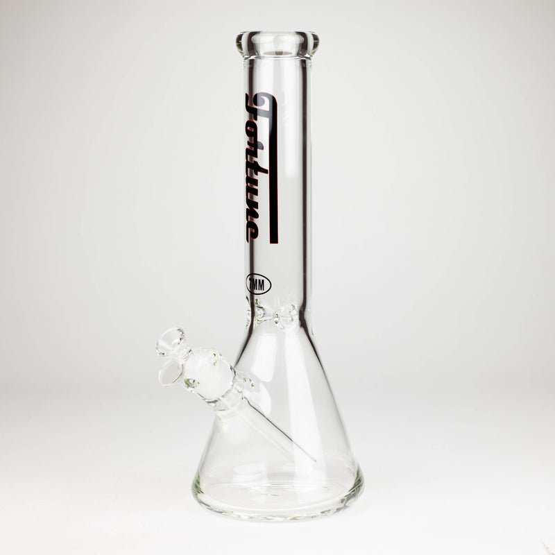 O Fortune | 14" 7mm Beaker Glass Bong [145007]