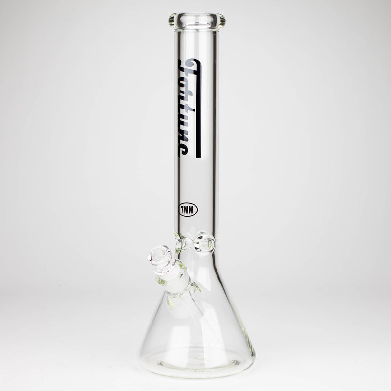 O Fortune | 16" 7mm Beaker Glass Bong [165007]