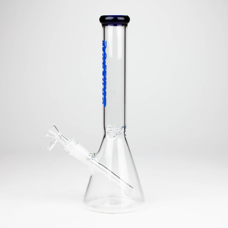 O Fortune | 12“ 4mm Color Accented Beaker Bong [123804]