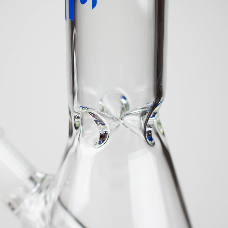 O Fortune | 12“ 4mm Color Accented Beaker Bong [123804]
