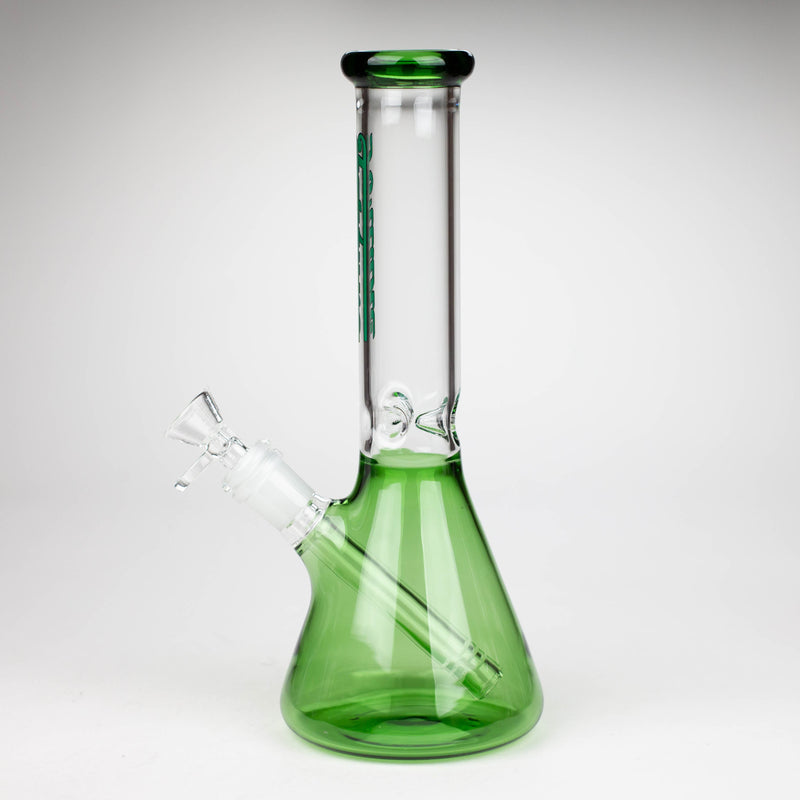 O Fortune | 10" 4mm Color Beaker bong [103804]