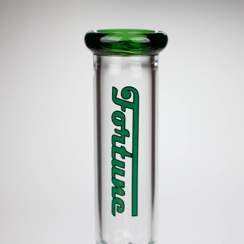 O Fortune | 10" 4mm Color Beaker bong [103804]