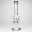 16" Triple layered honeycomb Bong [Bong 004] Glass Bong Super Supplys Inc Blue